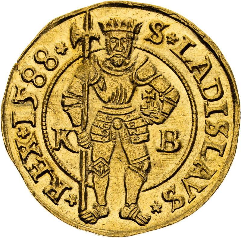 Dukát 1588 - reverz