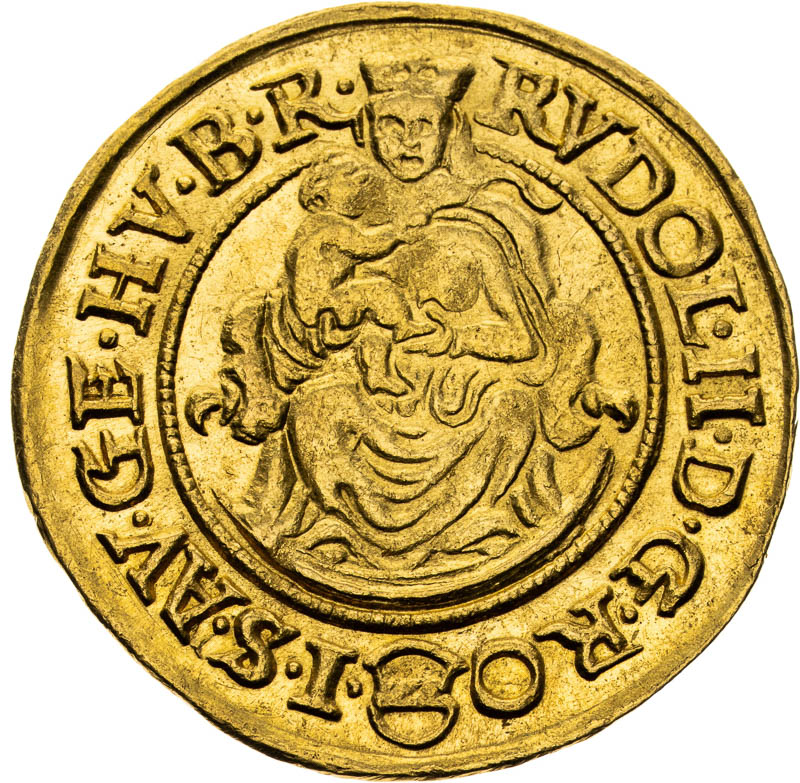 Dukát 1589 - averz