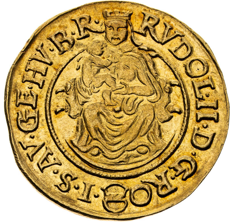 Dukát 1590 - averz