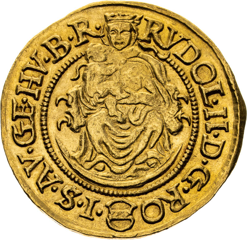 Dukát 1591 - averz