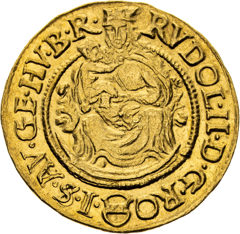 Dukát 1594 - averz