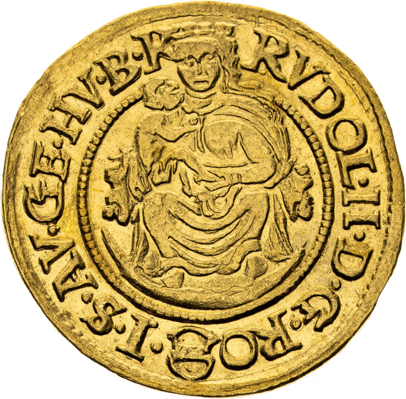 Dukát 1595 - averz