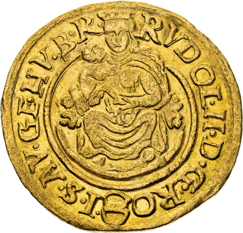 Dukát 1596 - averz