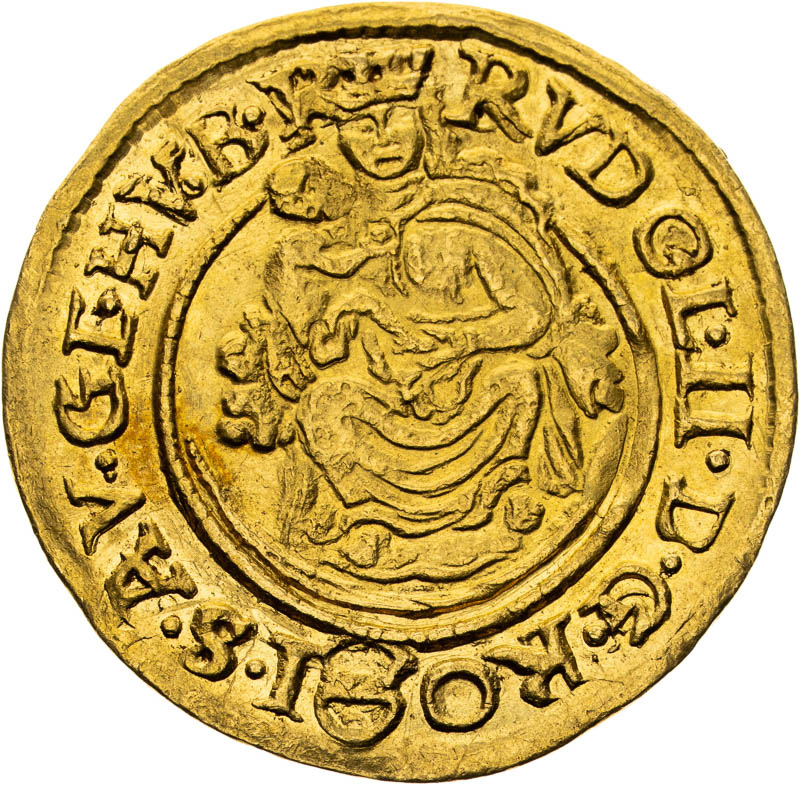Dukát 1598 - averz