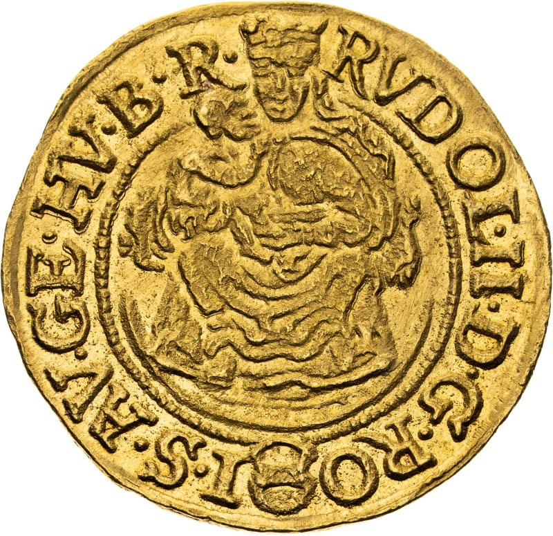 Dukát 1601 - averz