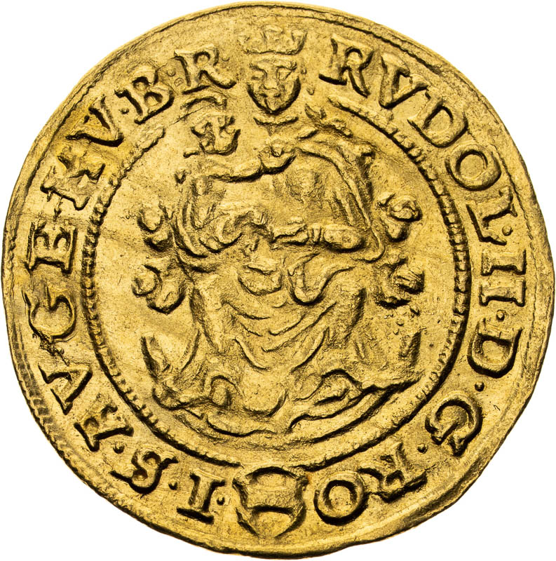 Dukát 1608 - averz