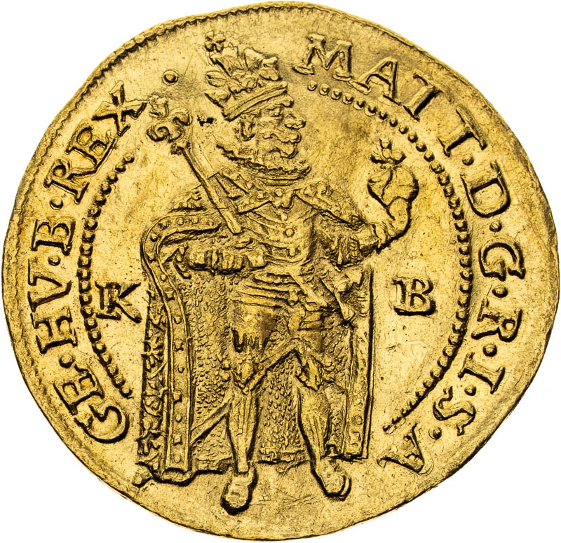 Dukát 1614 - avers