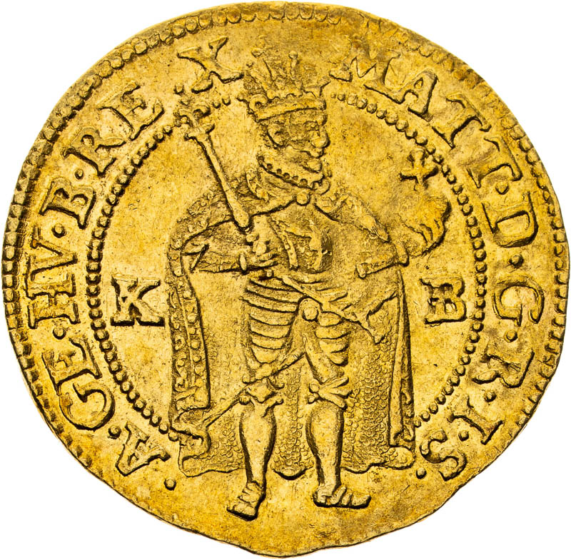 Dukát 1617 - avers