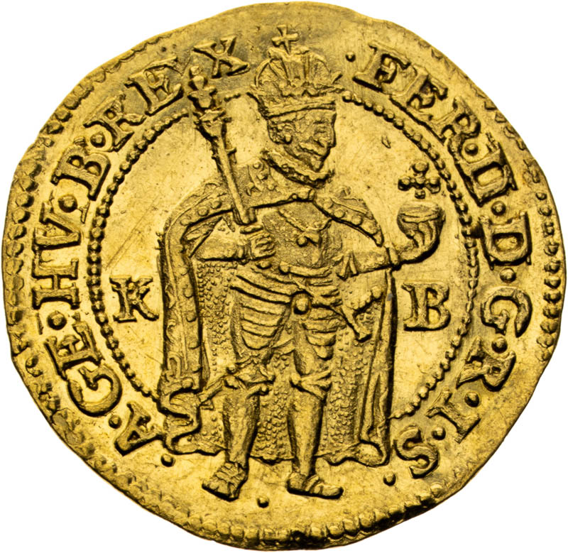 Dukát 1623 - averz