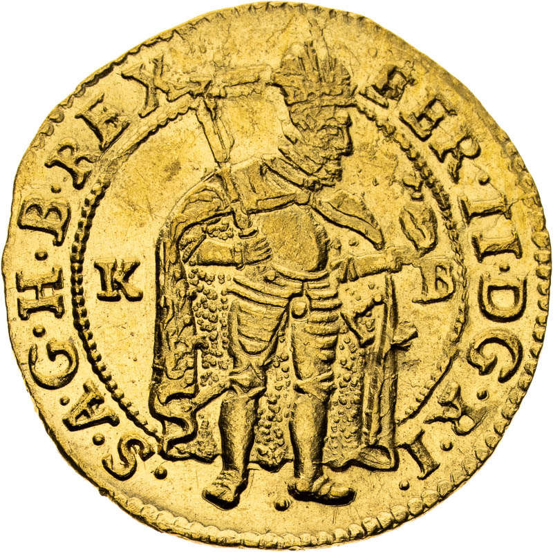 Dukát 1629 - averz