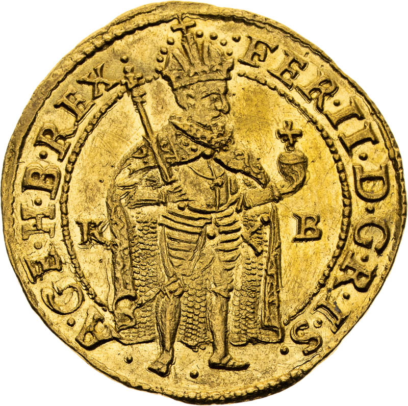 Dukát 1632 - averz