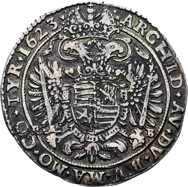 1/2 Tolar 1623 - revers