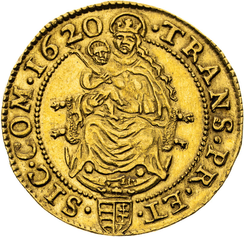 Dukát 1620 - revers