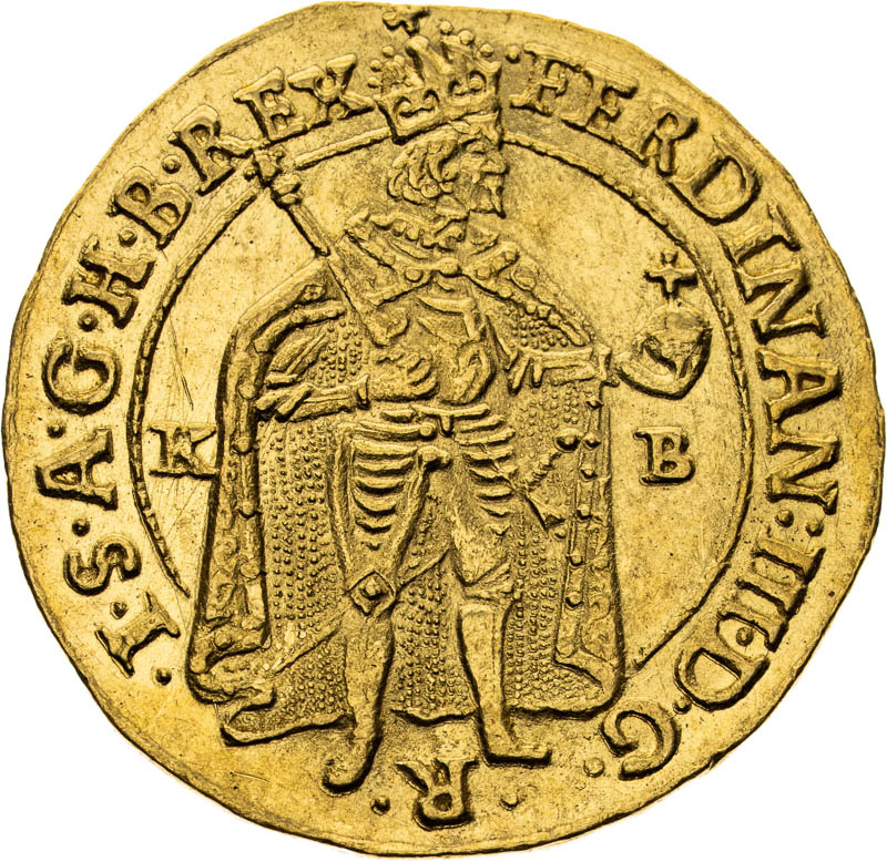 2 Dukát 1643 - averz