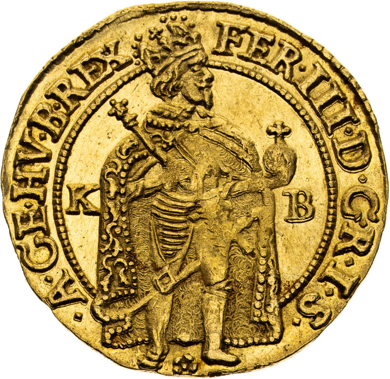 Dukát 1648 - averz