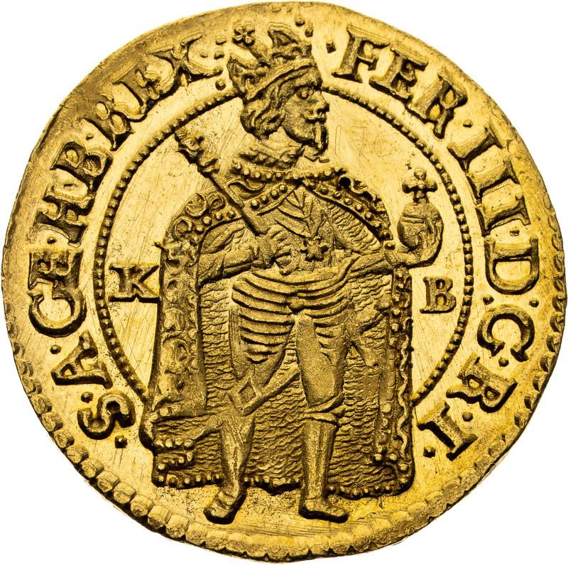 Dukát 1652 - averz