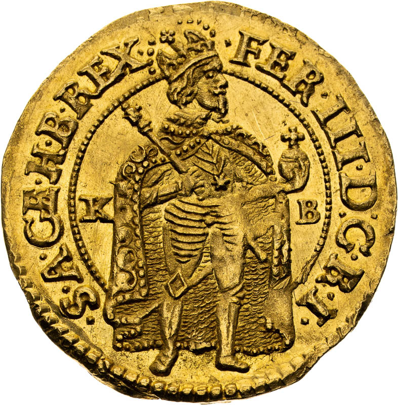Dukát 1653 - averz