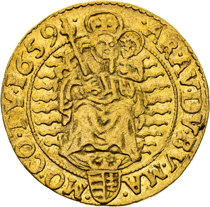 Dukát 1659 - reverz