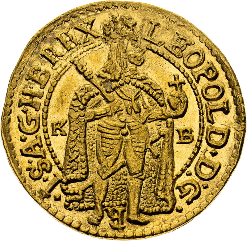 Dukát 1679 - averz