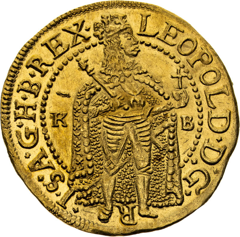 Dukát 1682 - averz
