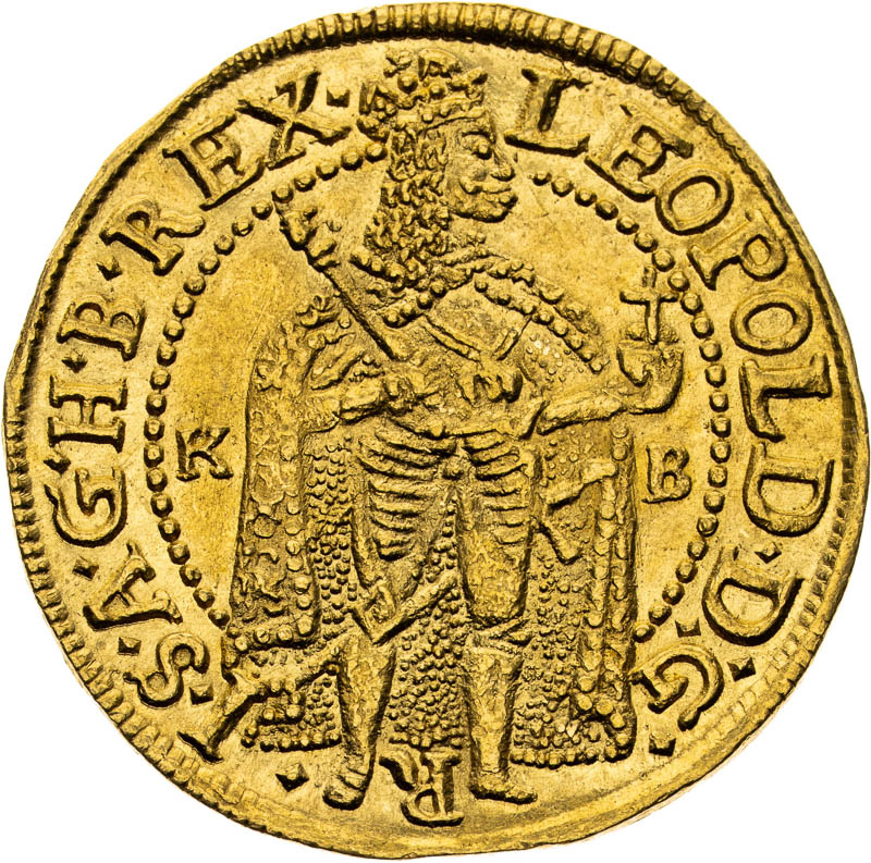 Dukát 1684 - averz