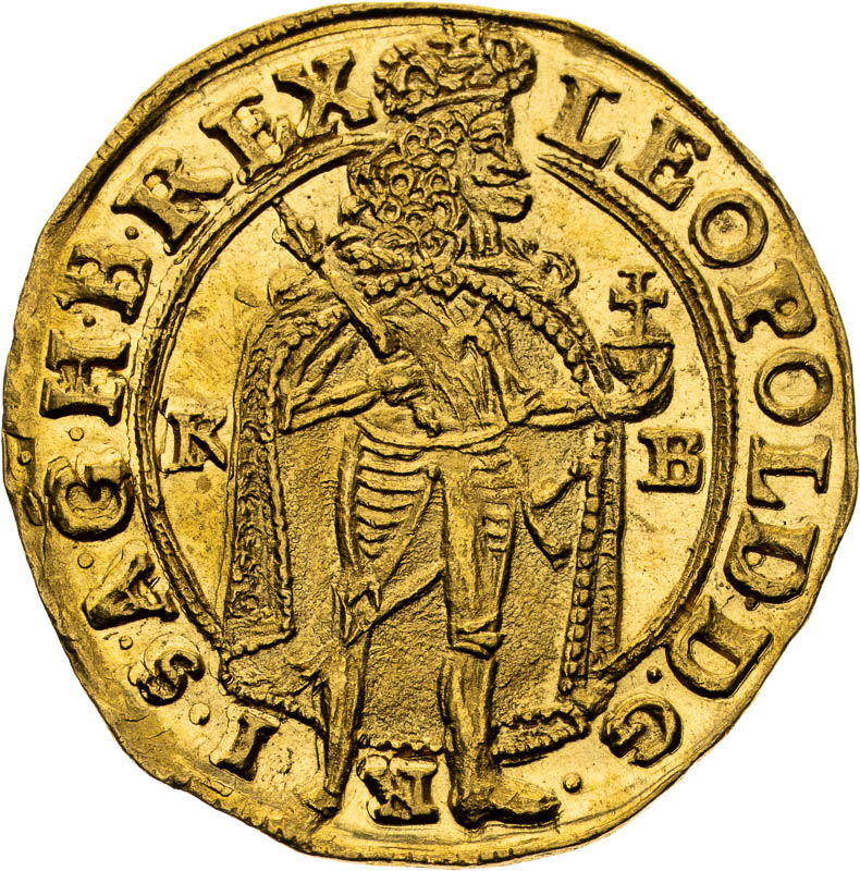 Dukát 1690 - averz