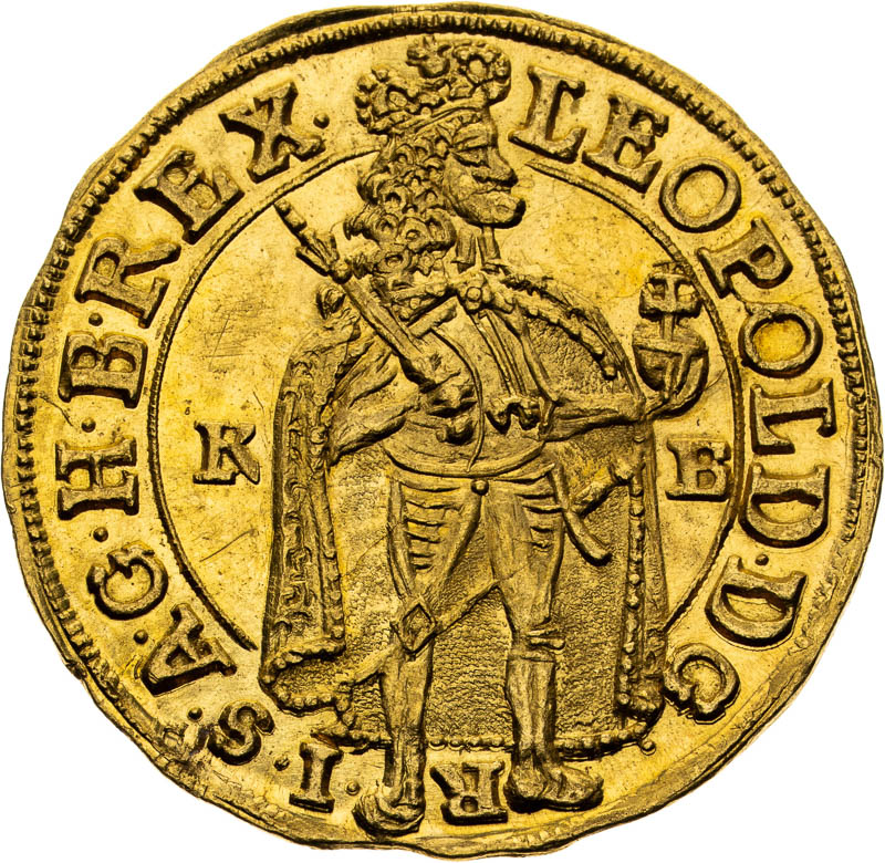 Dukát 1692 - averz