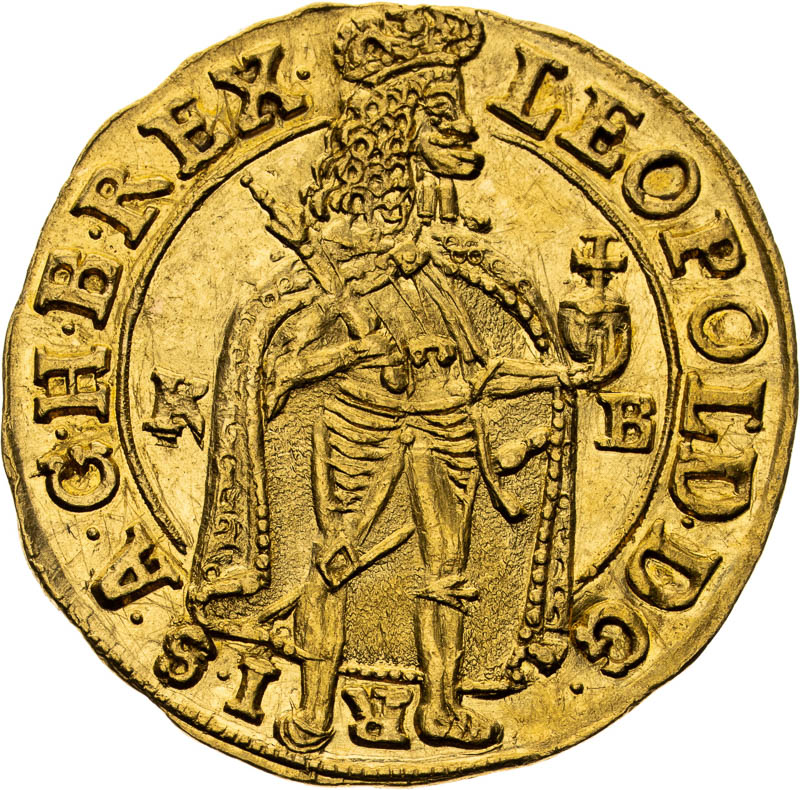 Dukát 1693 - averz