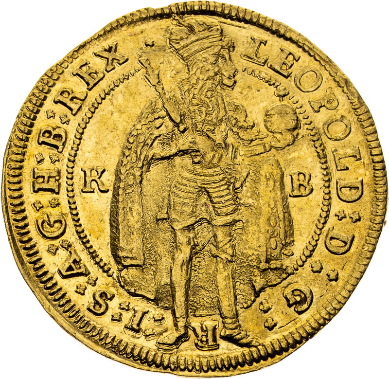 Dukát 1693 - averz