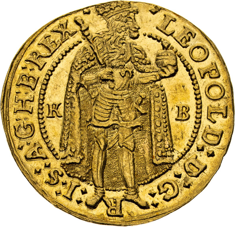 Dukát 1694 - averz