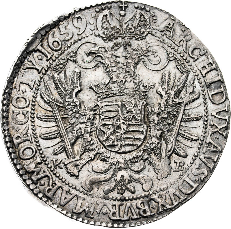 Thaler 1659 - back