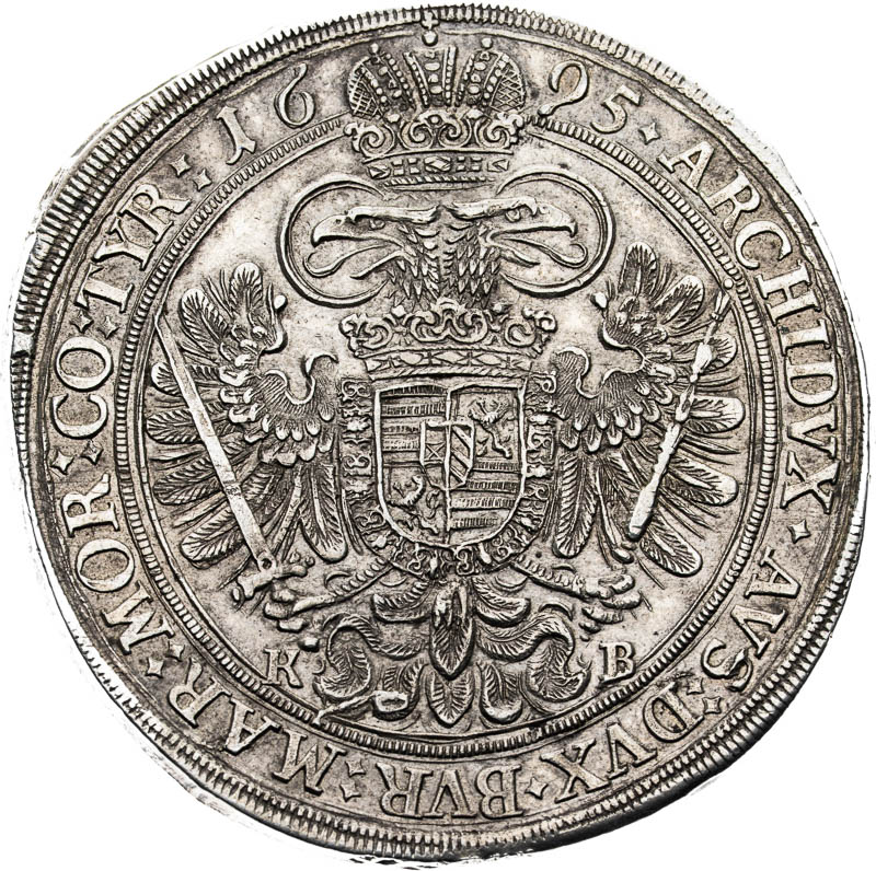 Tolar 1695 - revers