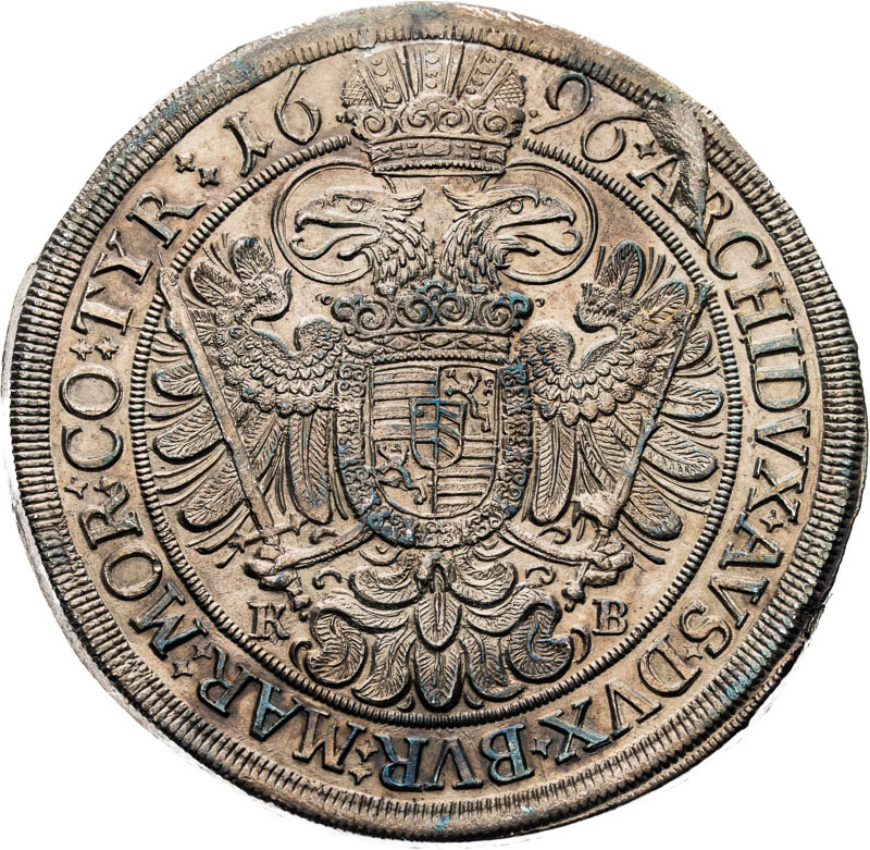 Tolar 1696 - revers