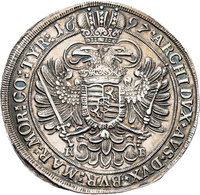 Tolar 1697 - revers