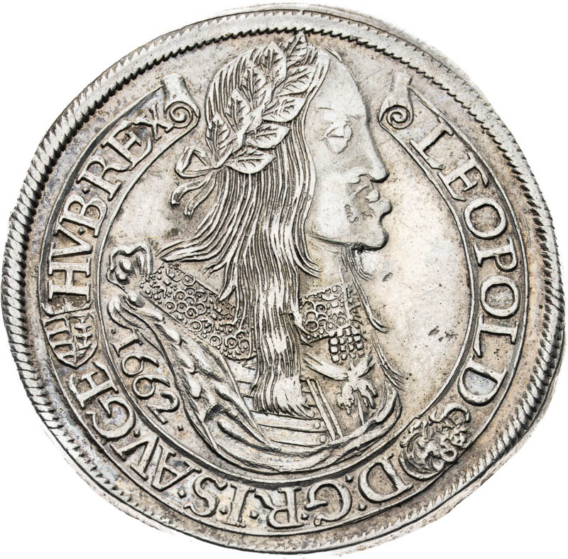 1/2 Toliar 1662 - averz