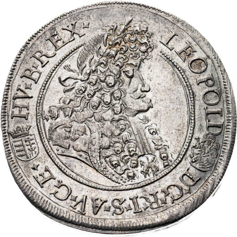 1/2 Toliar 1693 - averz