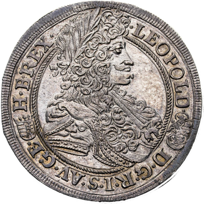 1/2 Tolar 1696 - avers