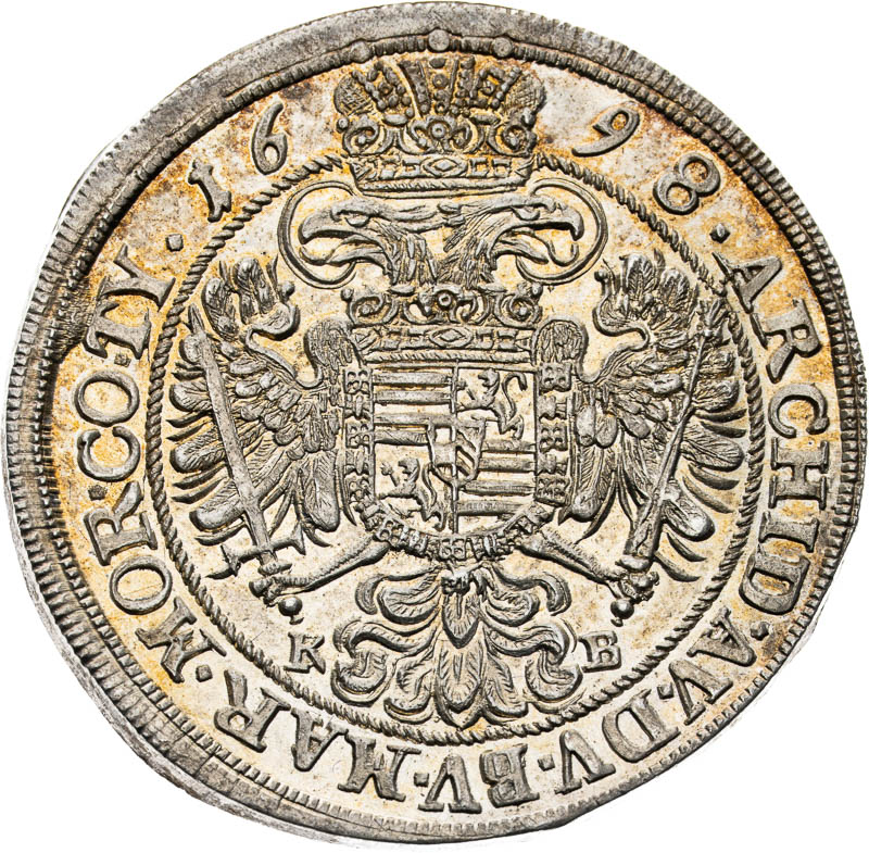 1/2 Tolar 1698 - revers