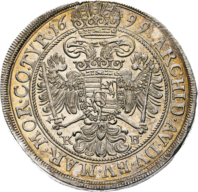 1/2 Tolar 1699 - revers