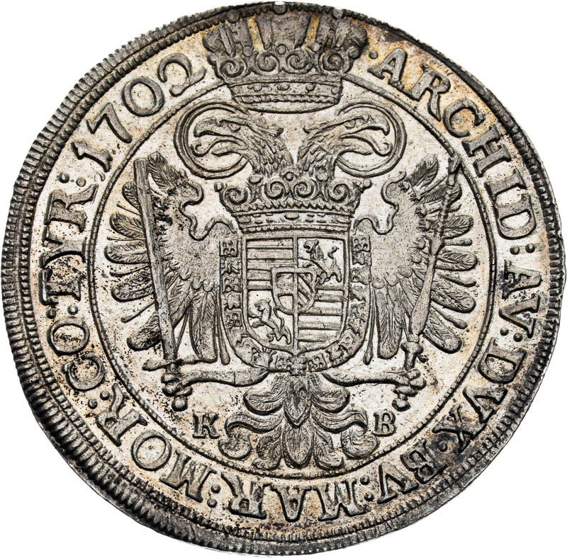 1/2 Tolar 1702 - revers