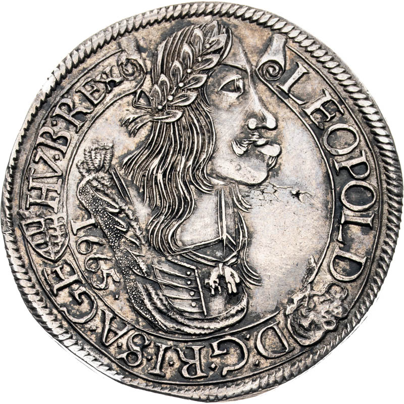 1/4 Thaler 1665 - front