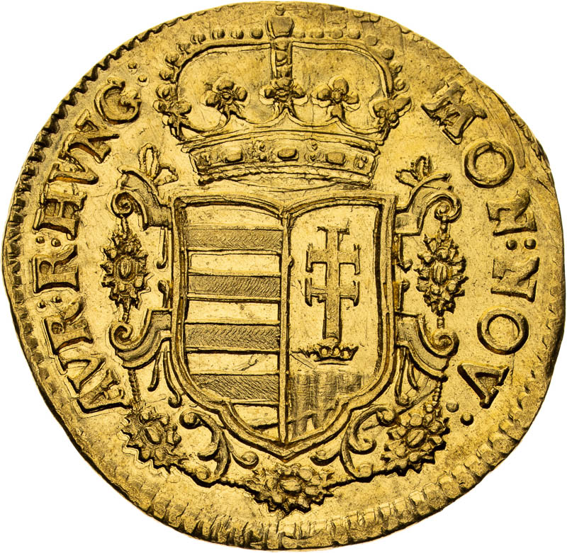 Ducat 1704 - front