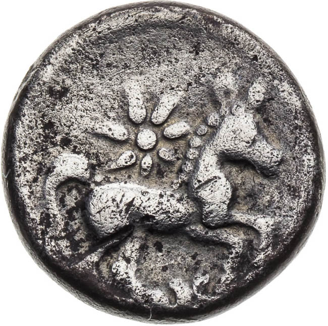 1/2 Drachma - revers