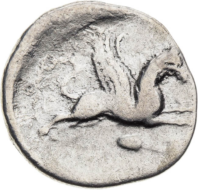 Imitation of Roman Republican denar - back