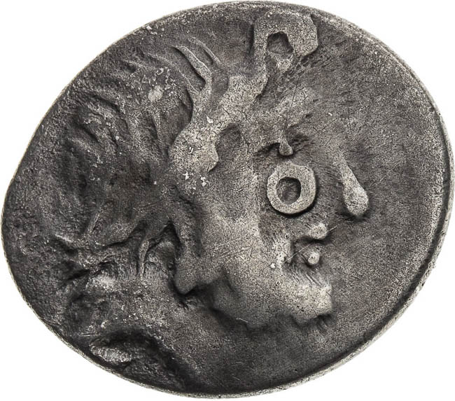Imitation of Roman Republican denar - front
