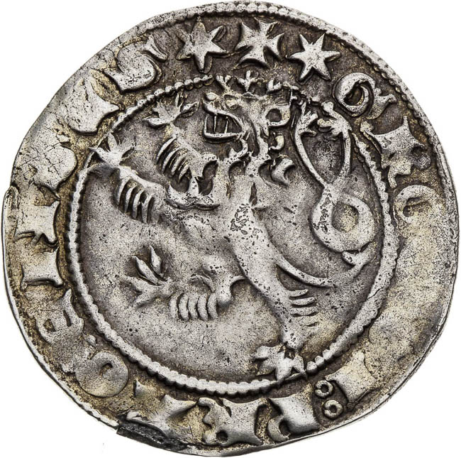 Pražský Groš (1310 - 1346) - avers