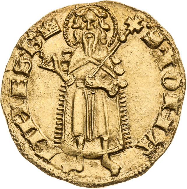 Goldgulden (1325 - 1342) - back