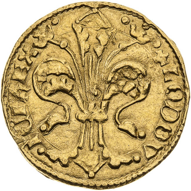 Goldgulden (1342 - 1351) - front