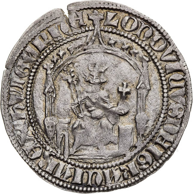 Groschen (1359 -1364) - front