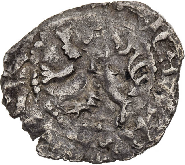 1/2 Groschen (1342 - 1382) - front
